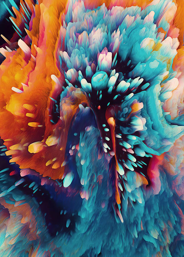 Abstract Abstract Painting Digital Art by Towery Hill Fine Art America