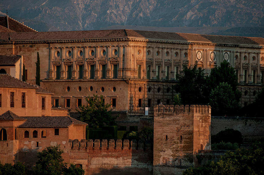 View From Albayzin In Granada Digital Art