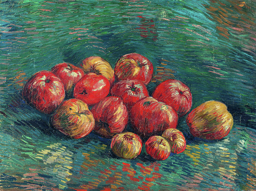 Still Life Painting - Apples #11 by Vincent van Gogh