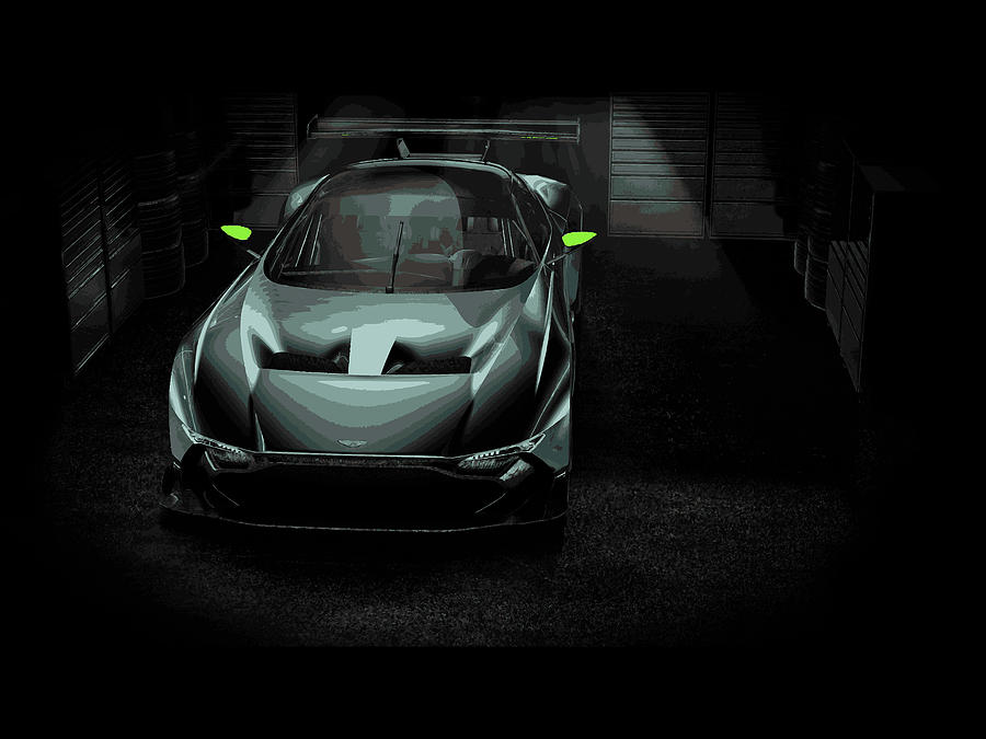 Aston Martin Vulcan #10 Digital Art by Thespeedart Aston Martin Vulcan #10 Digital Art by Thespeedart