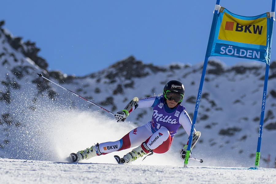 Audi FIS Alpine Ski World Cup - Womens Giant Slalom #10 Photograph by Mitchell Gunn