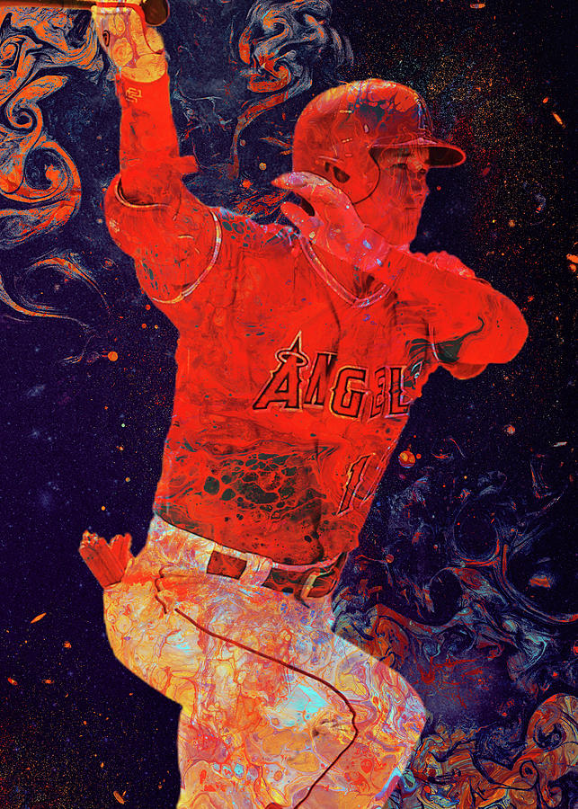 Player Baseball Shoheiohtani Shohei Ohtani Shohei Ohtani Los Angeles Angels  Losangelesangels Sho Tim by Wrenn Huber