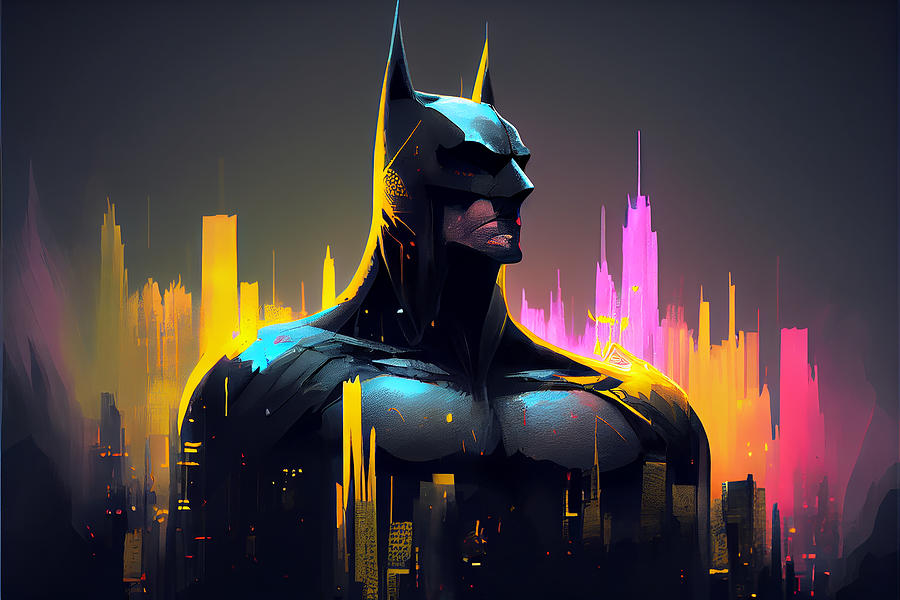 Batman In New York Mixed Media by Stephen Smith Galleries - Fine Art ...