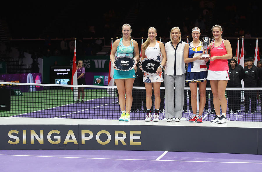 BNP Paribas WTA Finals Singapore presented by SC Global - Day 8 #10 Photograph by Julian Finney