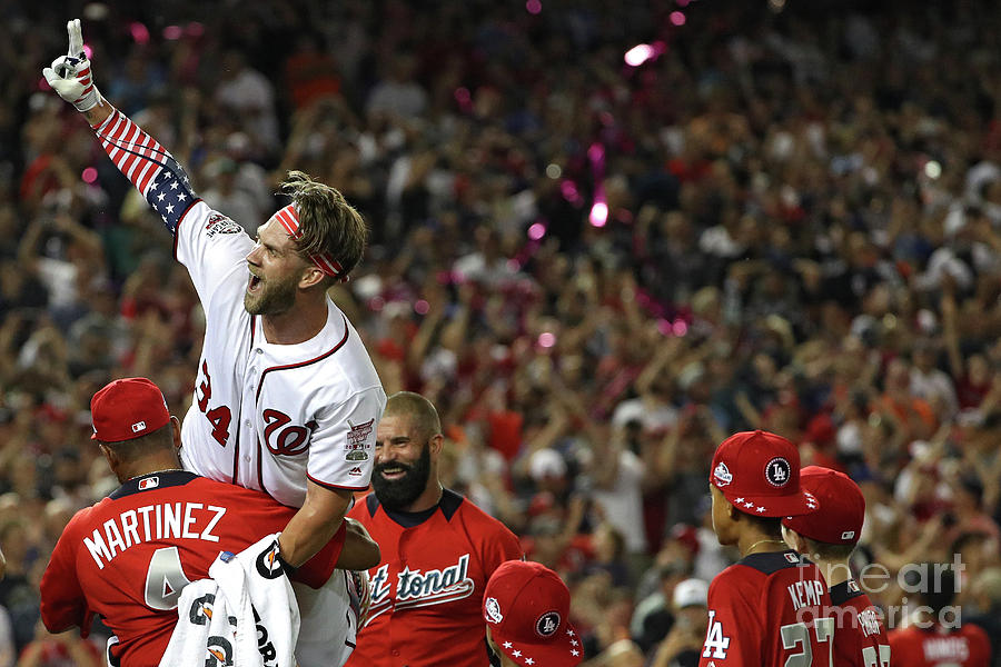 Bryce Harper Photograph by Patrick Smith Bryce Harper Photograph by Patrick Smith