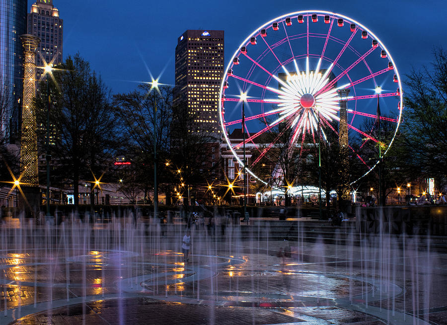 Centennial Olympic Park Photograph by Mark Chandler