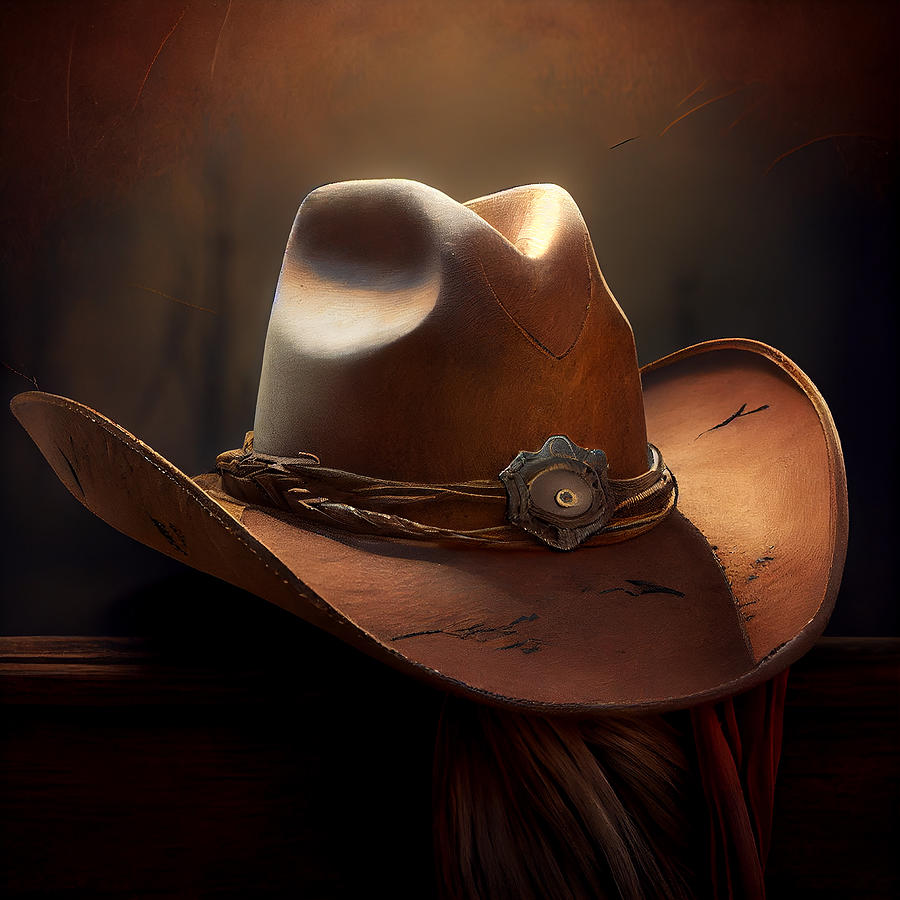 Cowboy Hat Mixed Media by Stephen Smith Galleries - Fine Art America