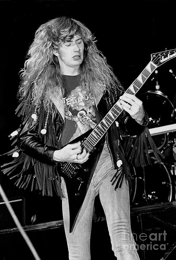 Dave Mustaine - Megadeth Photograph By Concert Photos | Pixels