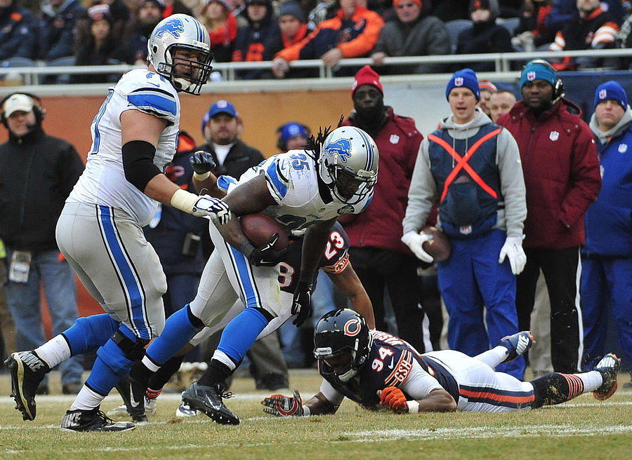 Detroit Lions v Chicago Bears #10 Photograph by David Banks