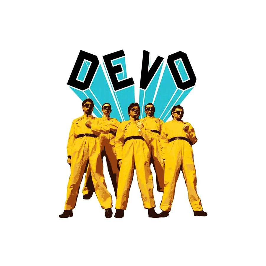 Devo Band Digital Art by Rido Uttlillis - Fine Art America