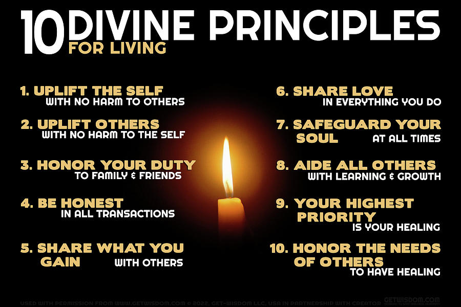 10 Divine Principles_02 Photograph by Az Jackson