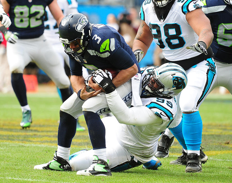 Divisional Round - Seattle Seahawks v Carolina Panthers #10 Photograph by Scott Cunningham