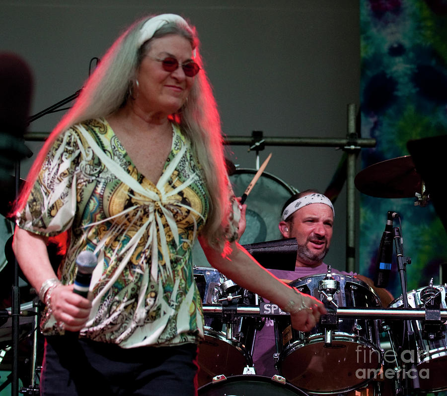 Donna Jean Godchaux Band w. Jeff Mattson at the 2010 All Good Fe #10 Photograph by David Oppenheimer