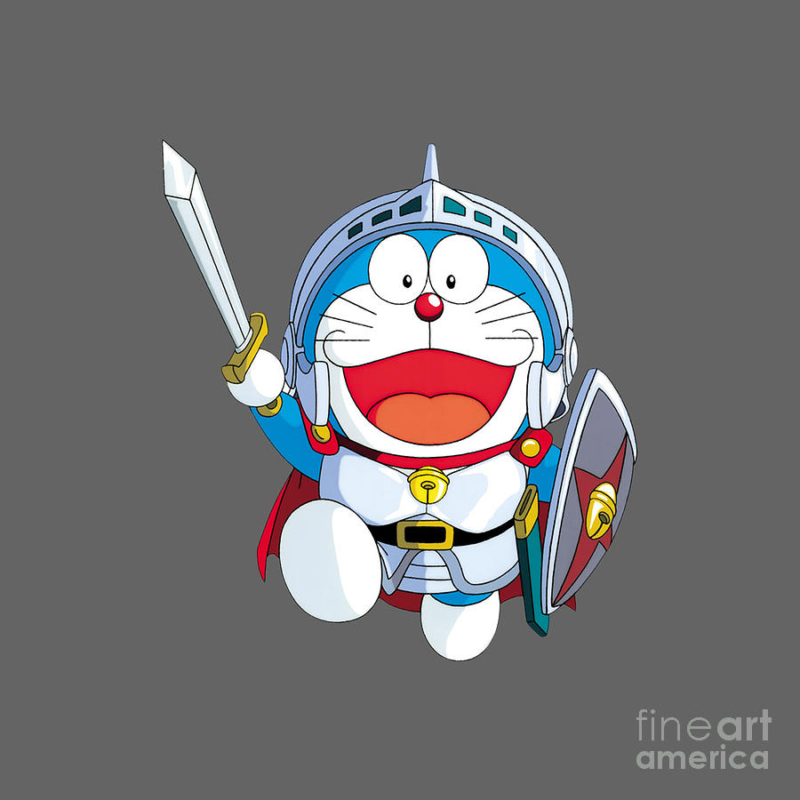 Doraemon Drawing by Aurora Hassanah - Pixels