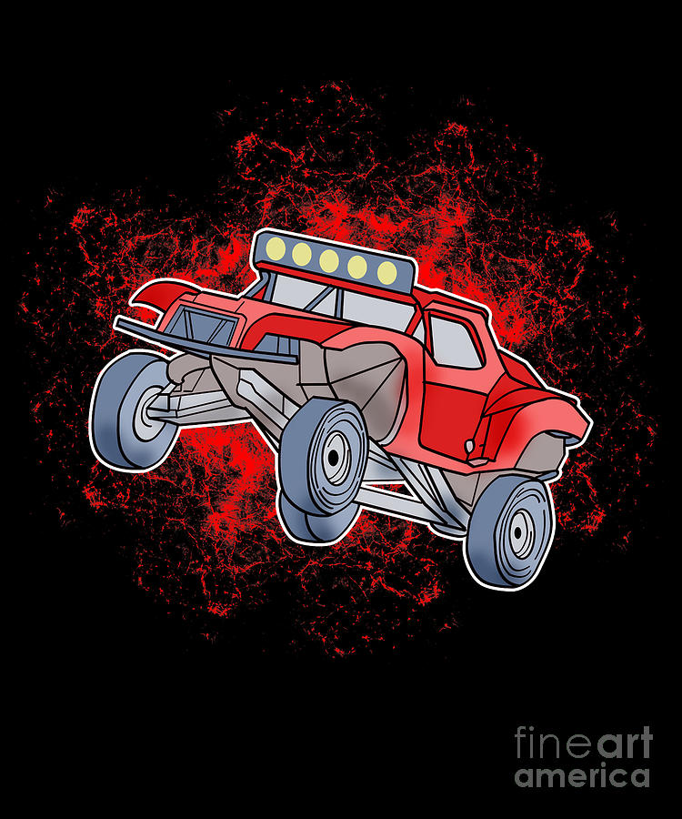 Dune Buggy Graphic Beach Buggy RC Car Truck Gift #10 Digital Art by ...