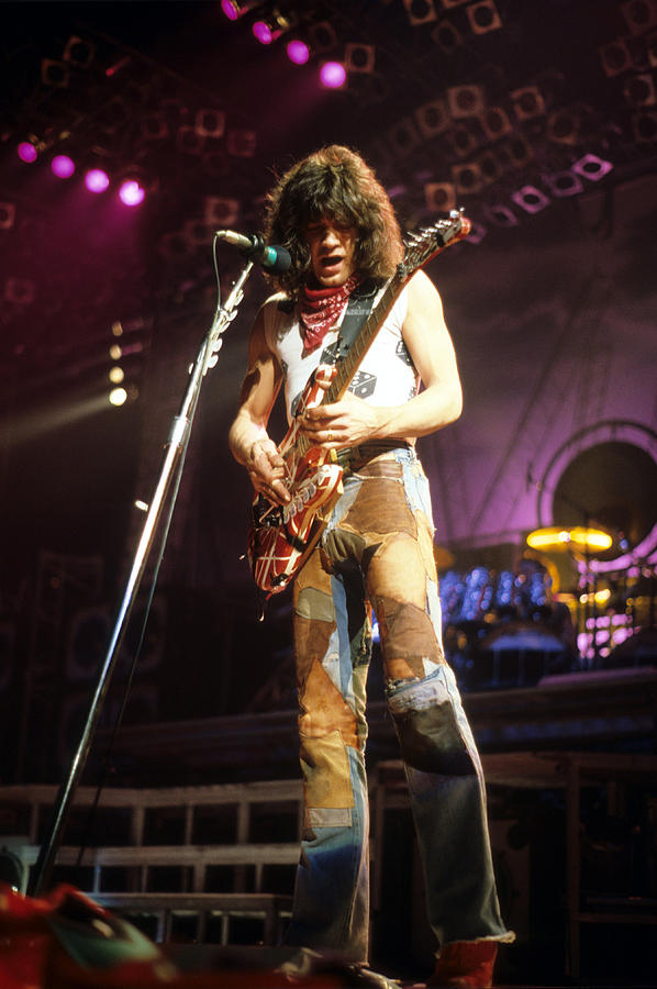 Van Halen Photograph - Eddie Van Halen #10 by Rich Fuscia