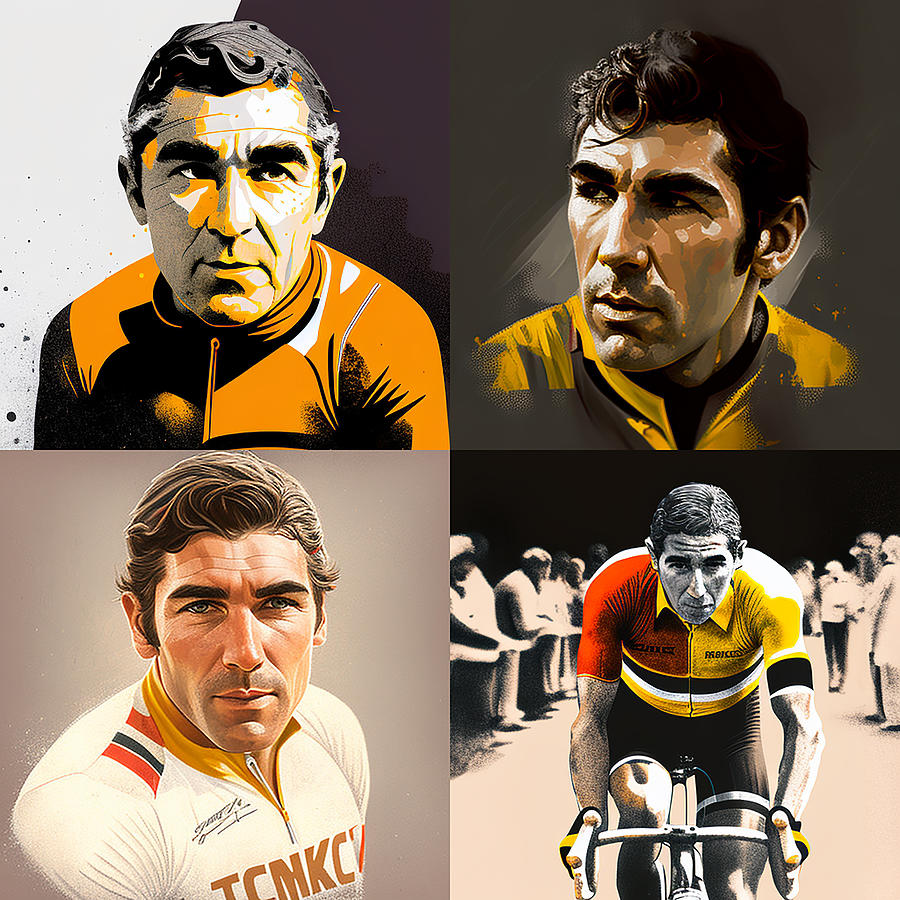 Eddy Merckx Mixed Media by Stephen Smith Galleries - Fine Art America