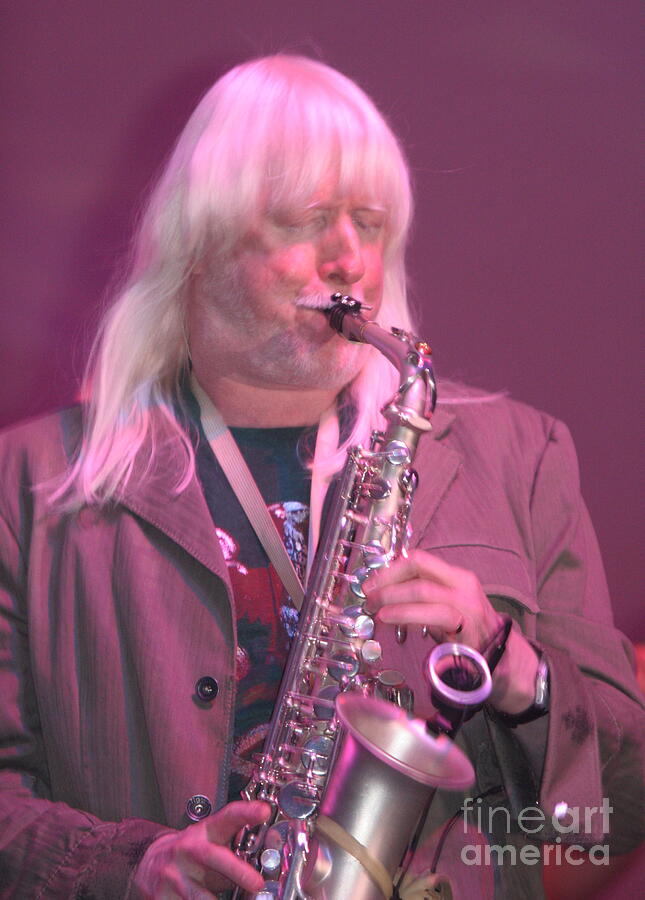 Edgar Winter #4 Photograph by Concert Photos - Fine Art America