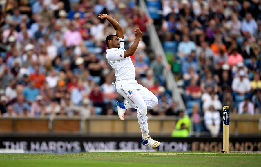 England v West Indies - 2nd Investec Test: Day One #10 Photograph by Stu Forster