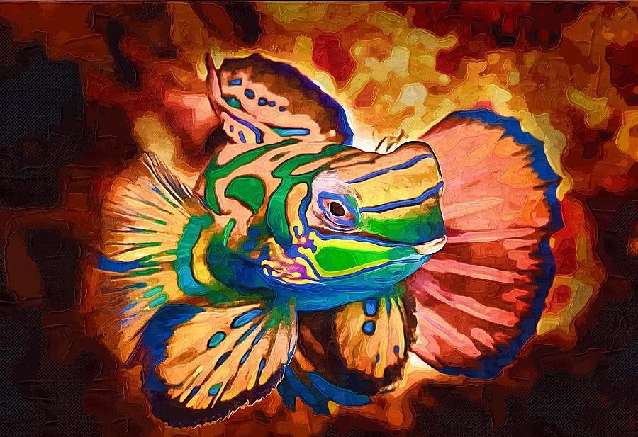 Exotic fish Digital Art by Sienna Luffman