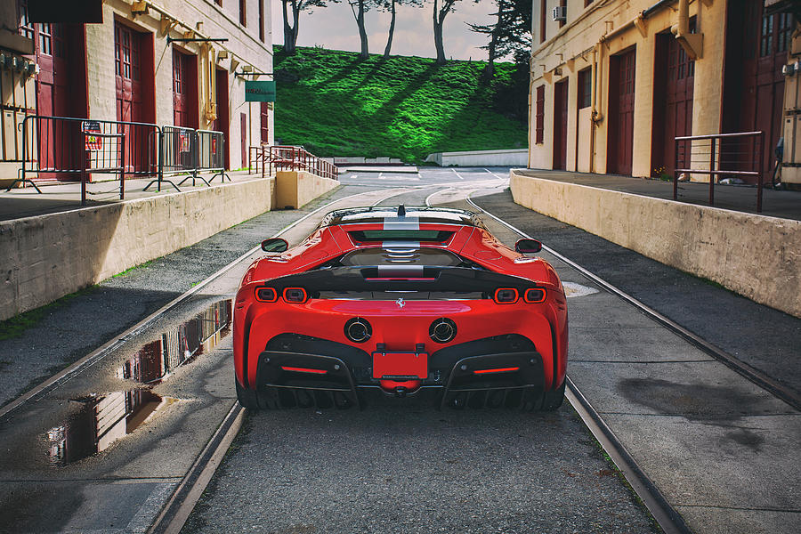 #Ferrari #SF90 Stradale #Print #10 Photograph by ItzKirb Photography