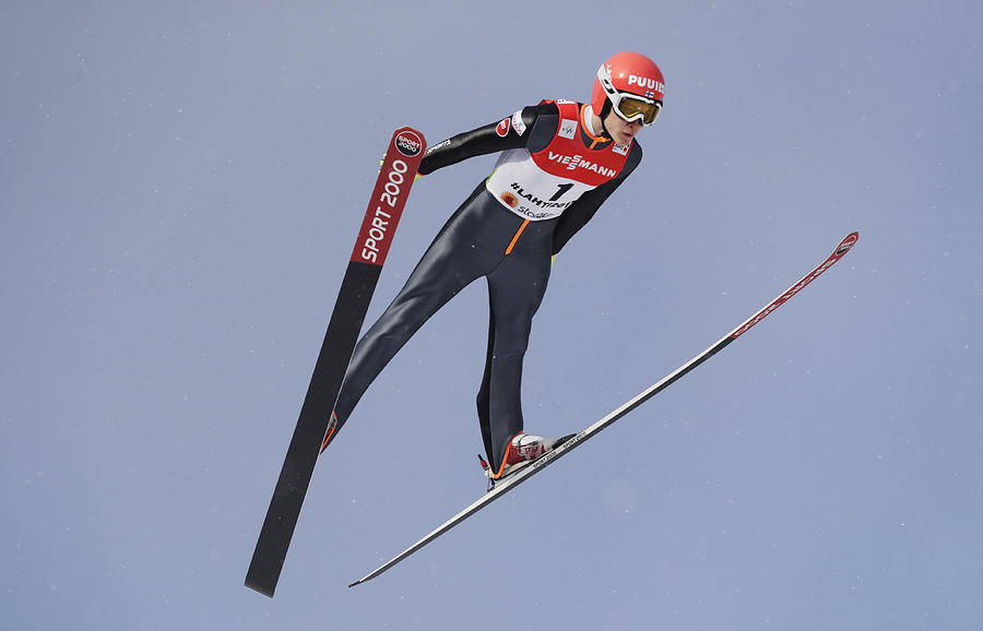 FIS Nordic World Ski Championships - Mens Ski Jumping HS100 Training #10 Photograph by Nils Petter Nilsson