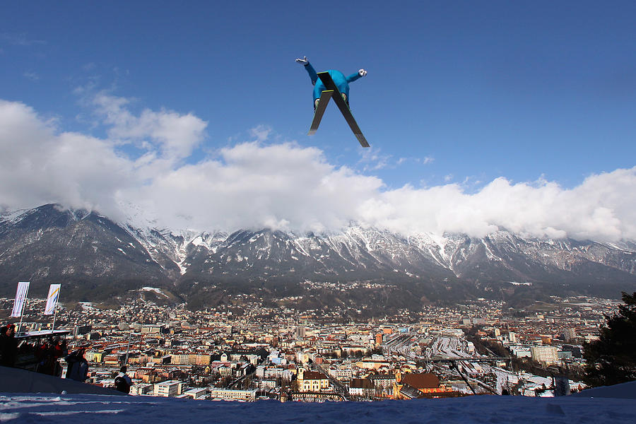 FIS Ski Jumping World Cup - Innsbruck Day 2 #10 Photograph by Alex Grimm
