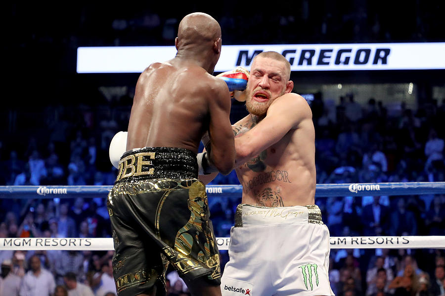 Floyd Mayweather Jr. v Conor McGregor #10 Photograph by Christian Petersen