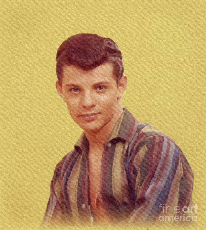 Frankie Avalon Music Legend Painting By Esoterica Art Agency Fine