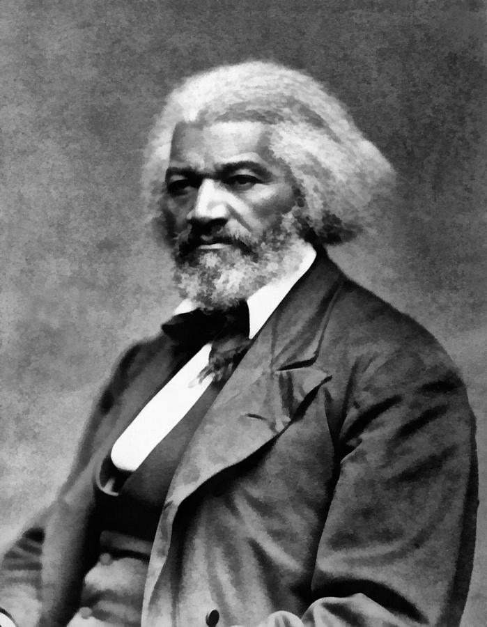 Frederick Douglass Digital Art by Audra Sorensen