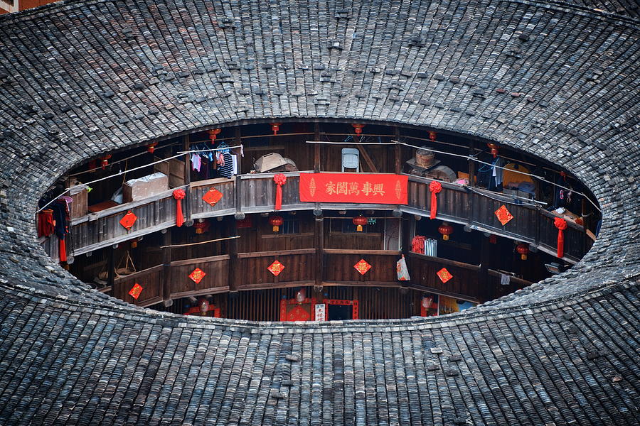 Fujian Tulou in China #10 Photograph by Songquan Deng