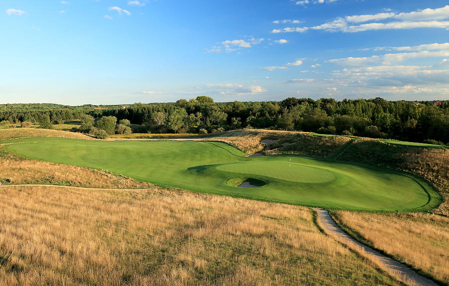 General Views of Erin Hills Golf Course venue for 2017 US Open Championship #10 Photograph by David Cannon