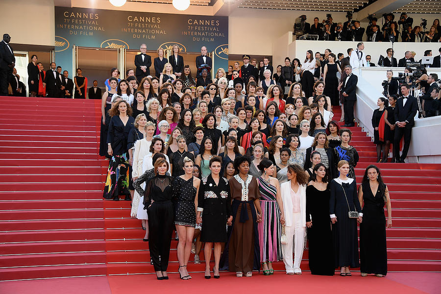 Girls Of The Sun (Les Filles Du Soleil) Red Carpet Arrivals - The 71st Annual Cannes Film Festival #10 Photograph by Daniele Venturelli