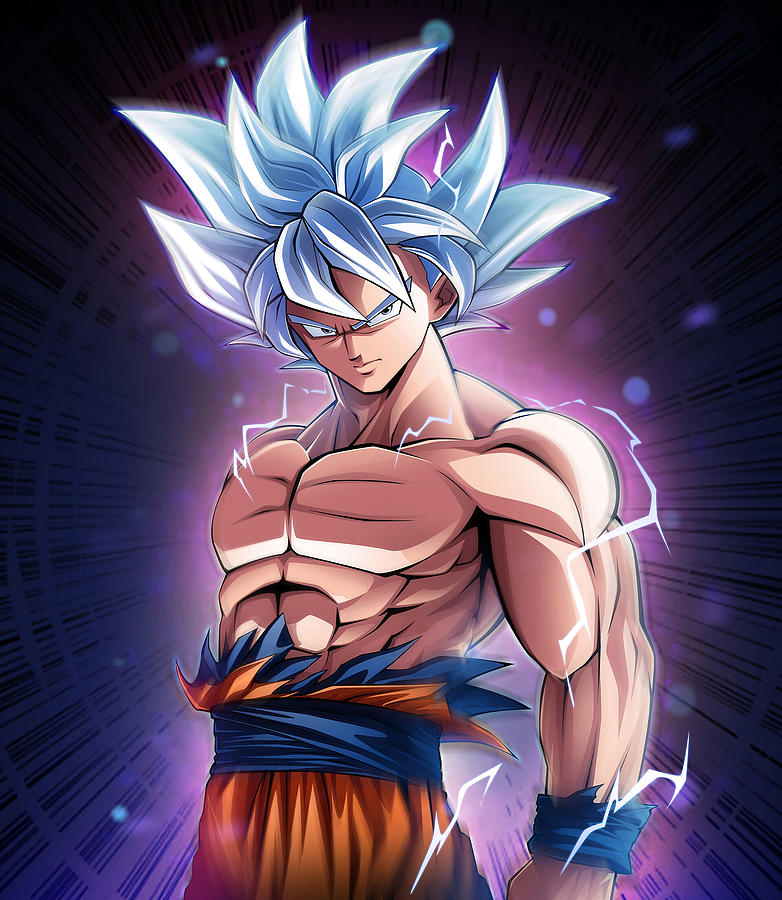 Goku Mastered Ultra Instinct Digital Art By Lac Lac Fine Art America 