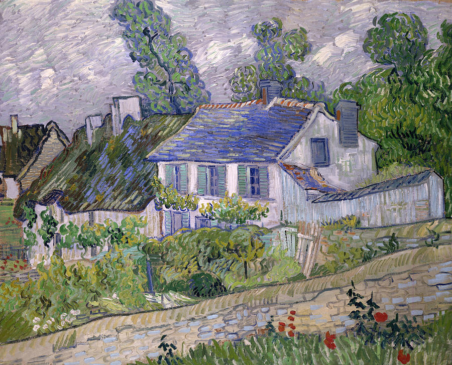 Vincent Van Gogh Painting - Houses at Auvers  #10 by Vincent van Gogh