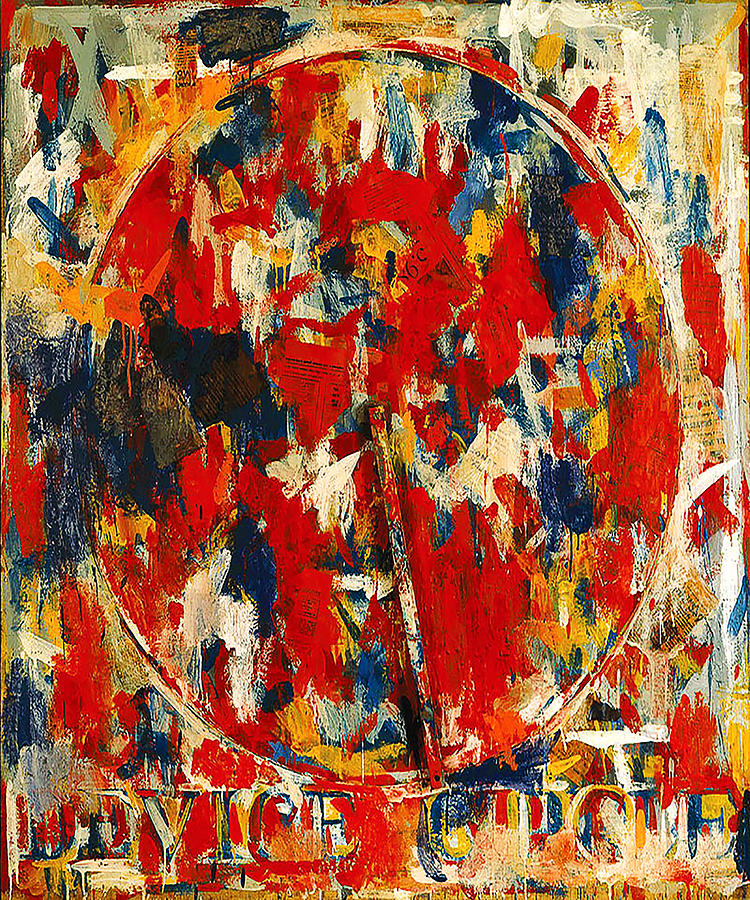 Jasper Johns Painting by Vintage Illustrations - Fine Art America