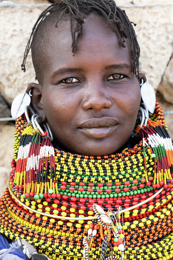 Kenia Portraits #10 Photograph by Mache Del Campo