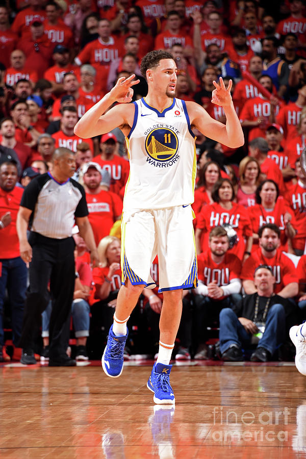 Klay Thompson #10 Photograph by Andrew D. Bernstein