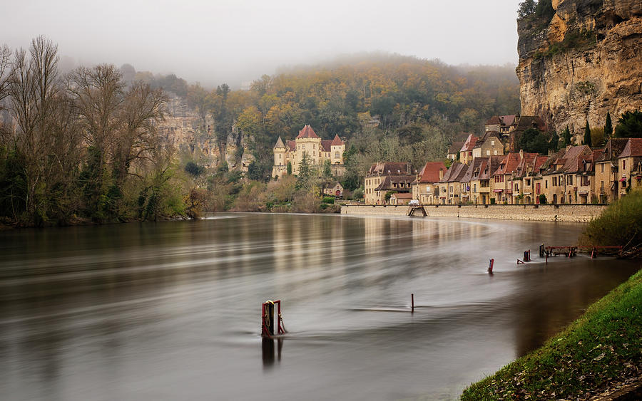 La Roque-Gageac on the the Dordogne river #10 Photograph by Jon Ingall ...