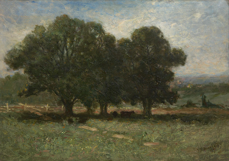 Landscape Painting by Edward Mitchell Bannister - Fine Art America