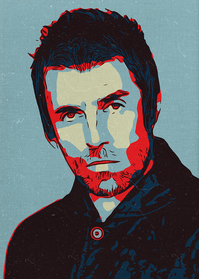 Liam Gallagher Artwork Painting By Taoteching Art