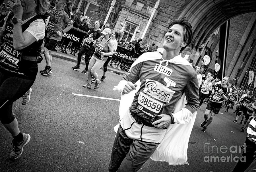 London Marathon #10 Photograph by Cyril Jayant