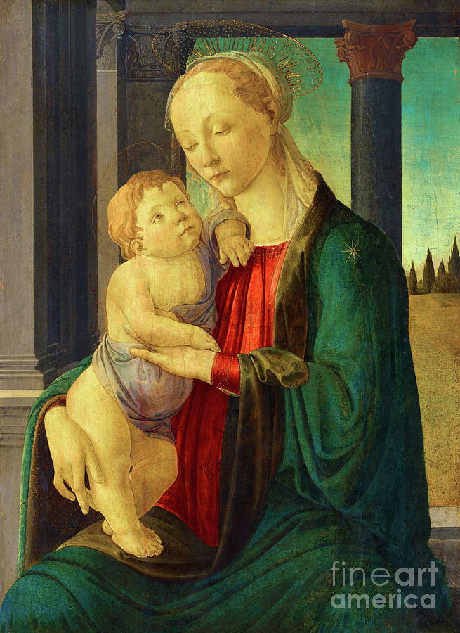 Madonna and child #10 Painting by Sandro Botticelli