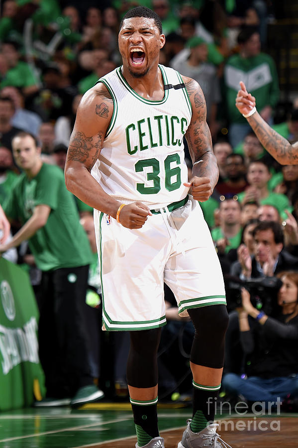 Marcus Smart #10 Photograph by Brian Babineau
