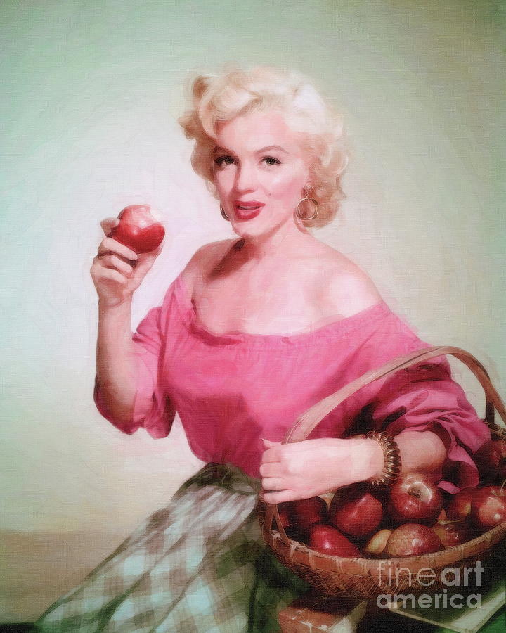 Marilyn Monroe #10 Digital Art by Jerzy Czyz