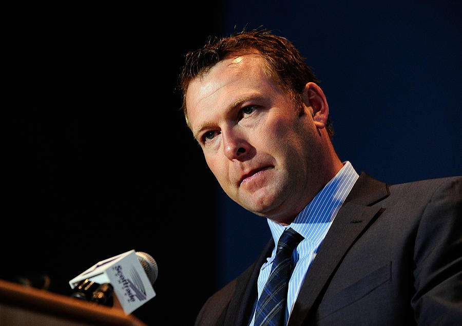 Martin Brodeur Retirement Press Conference #10 Photograph by Jeff Curry
