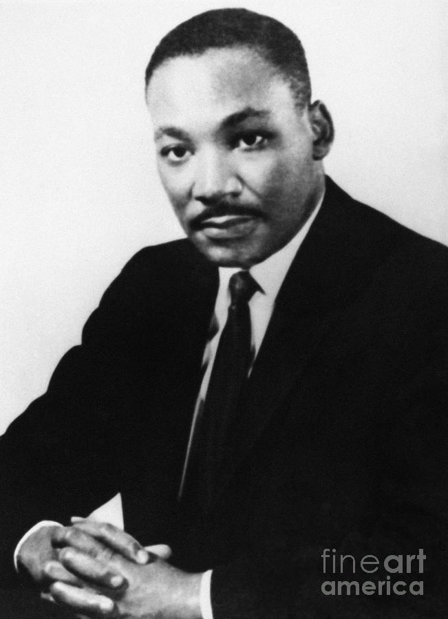 Portrait Photograph - Martin Luther King, Jr #10 by Granger