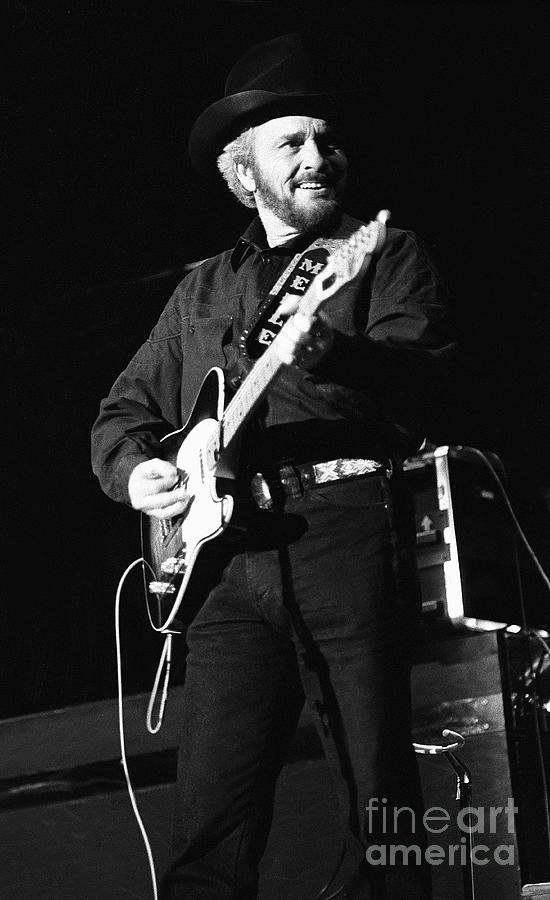 Merle Haggard Photograph by Concert Photos - Fine Art America