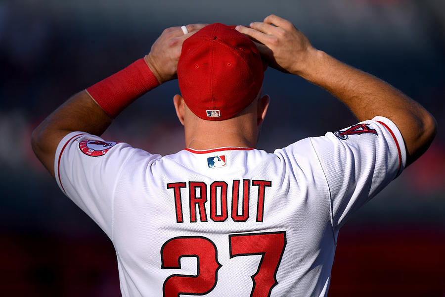 Mike Trout #10 Photograph by Harry How