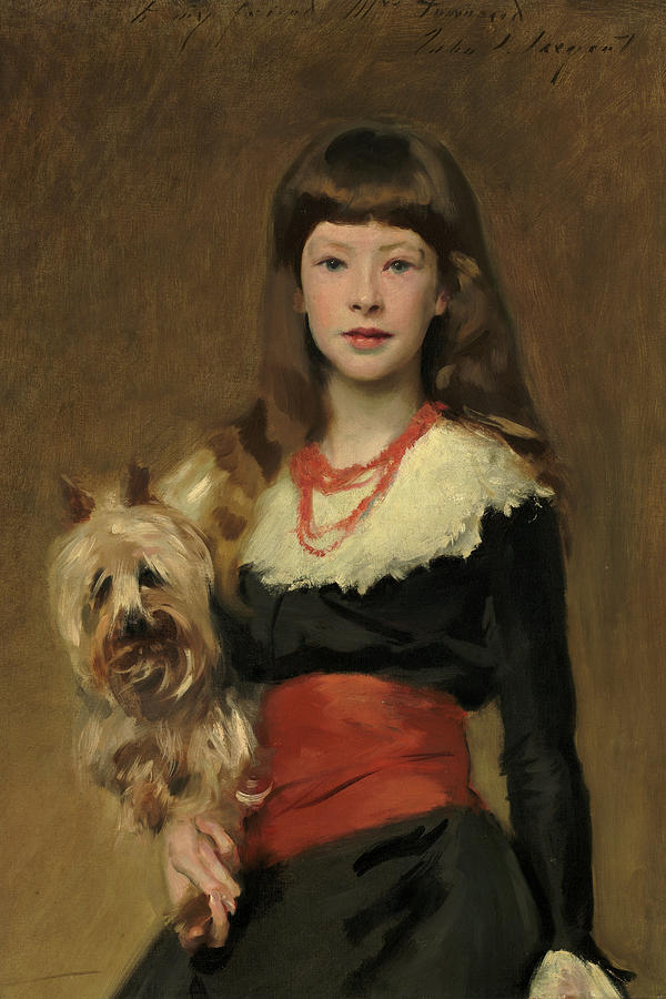 Miss Beatrice Townsend #11 Painting by John Singer Sargent